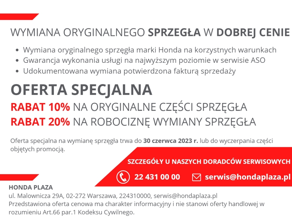 Wymiana sprzegla